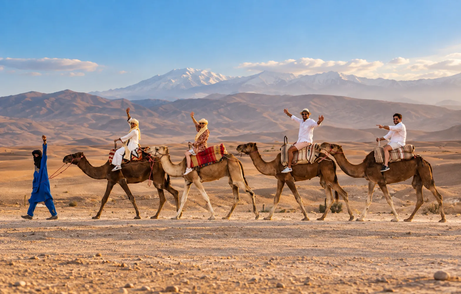 Agafay Desert Camel Ride Experience