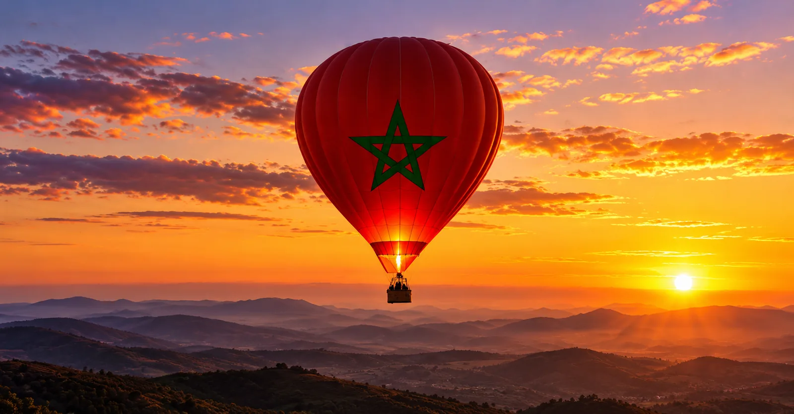 Hot Air Balloon Ride Over Marrakech & Desert