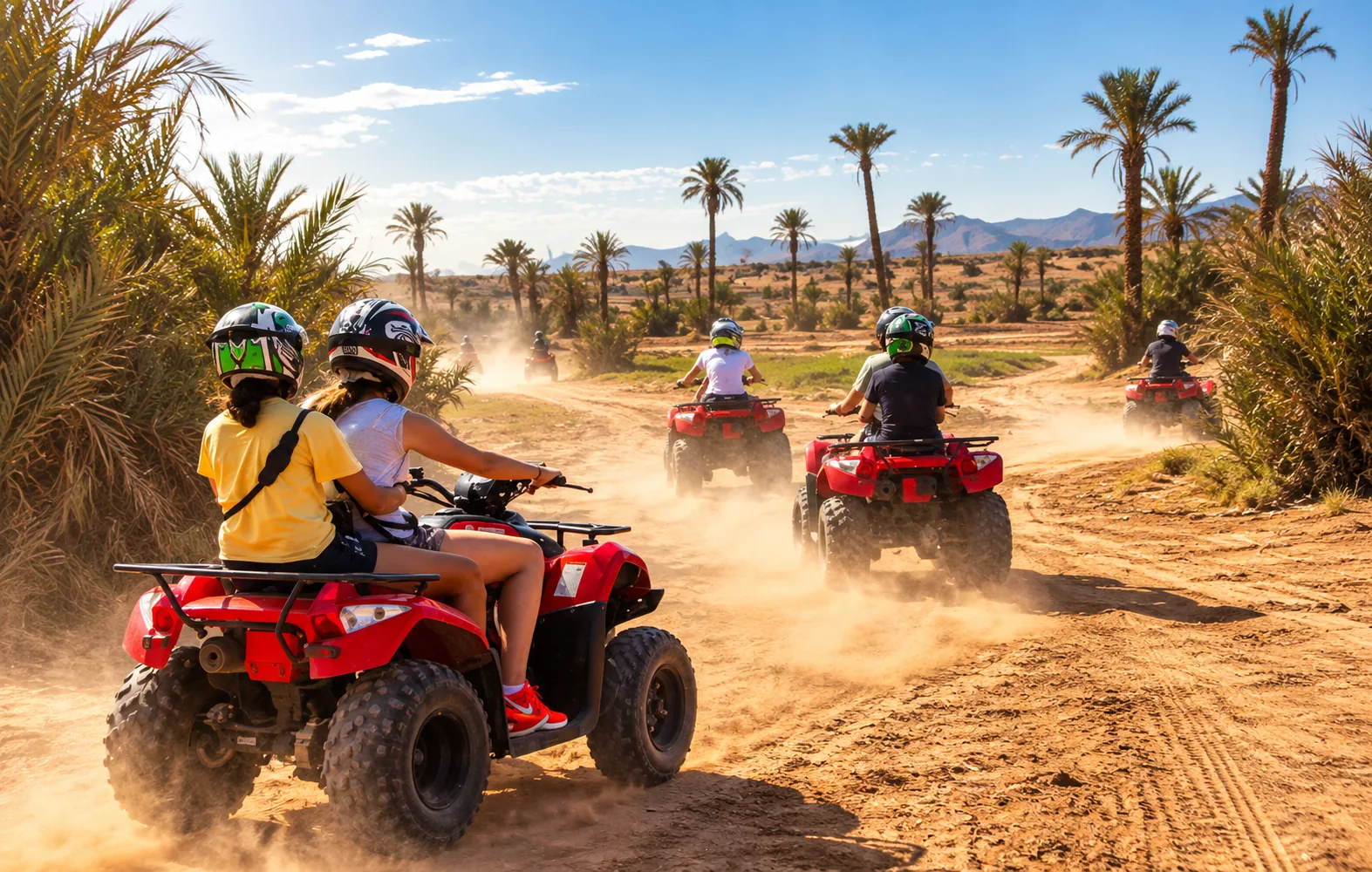 Quad Biking in the Marrakech Palm Grove: Off-Road Adventure