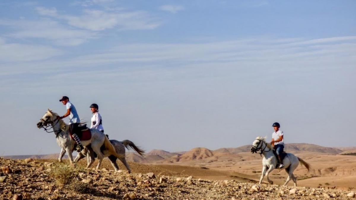 Balade à Cheval dans le Désert d’Agafay