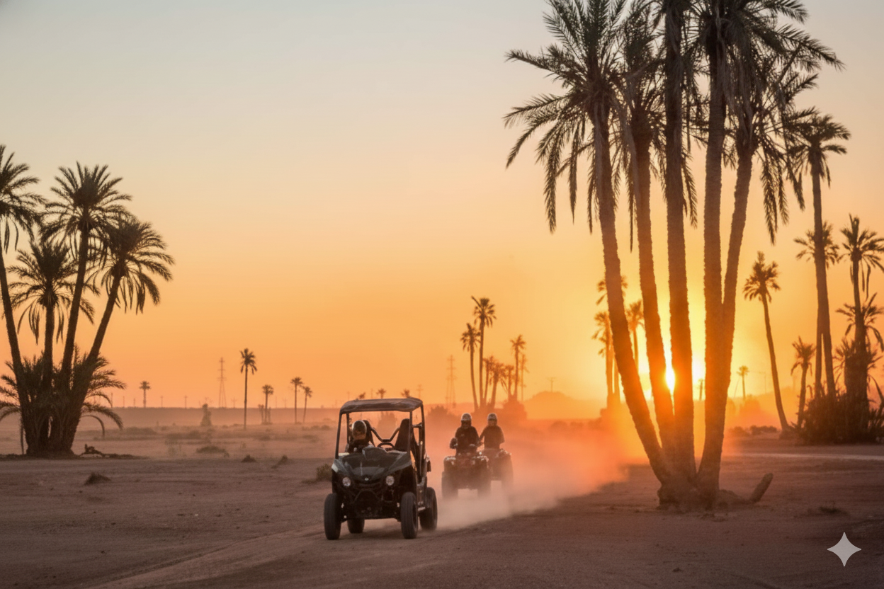 Buggy Ride in the Marrakech Palm Grove