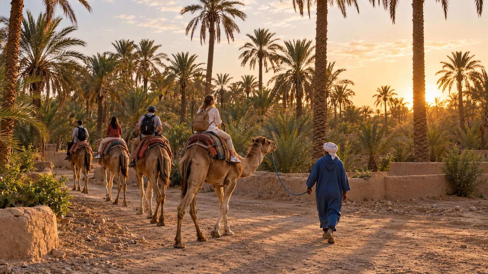 Kamelritt in Marrakech: Palmenhain oder Agafay-Wüste?
