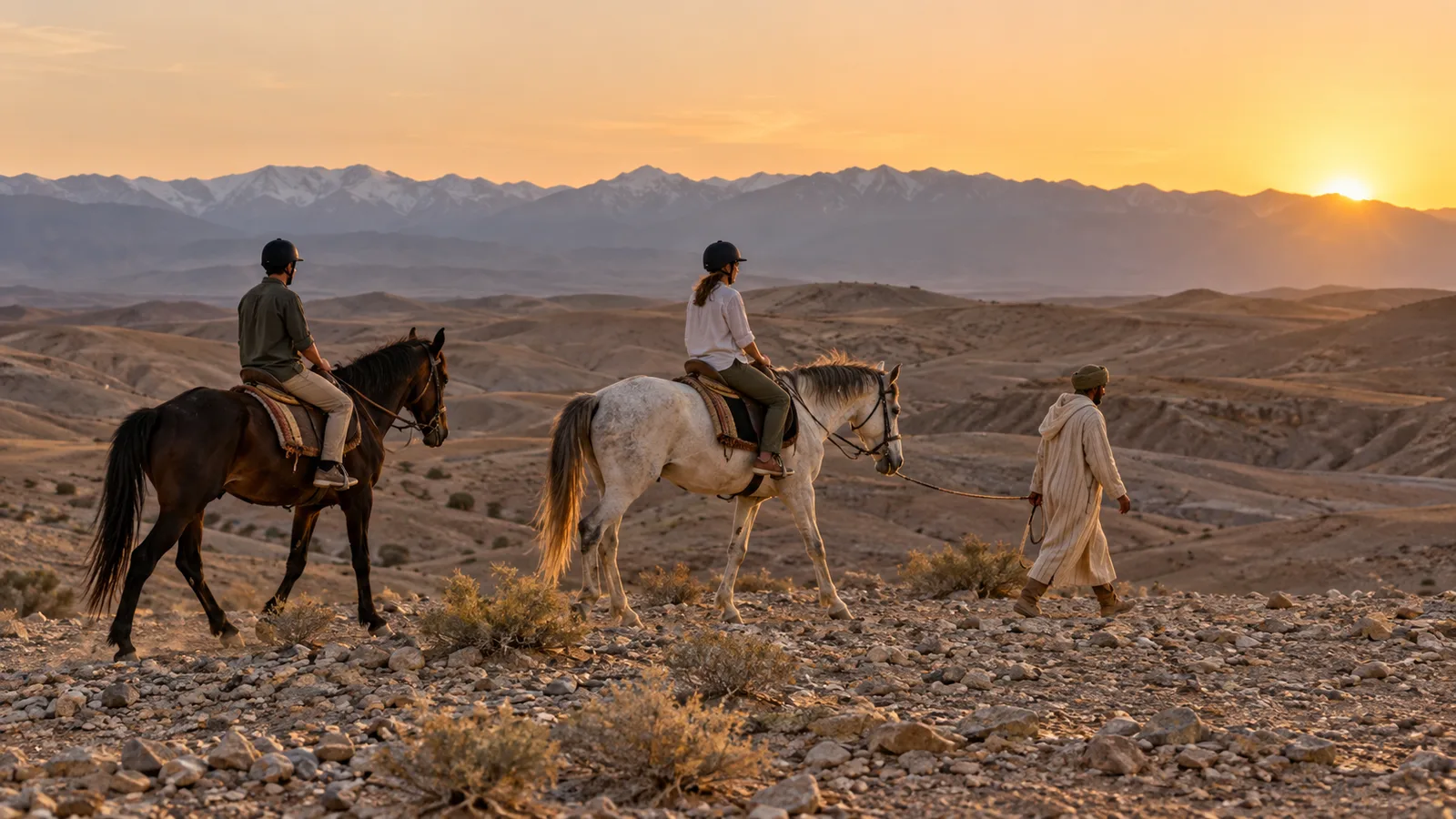 Reiten in Marrakech: Palmenhain oder Agafay-Wüste?